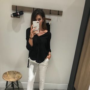 2 for 10$ Black Large Button up blouse